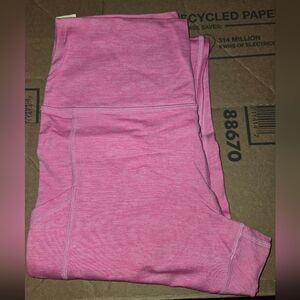 Offline By Aerie The Hugger High Waisted Pocket Legging - L - Pink Tropics - NWT